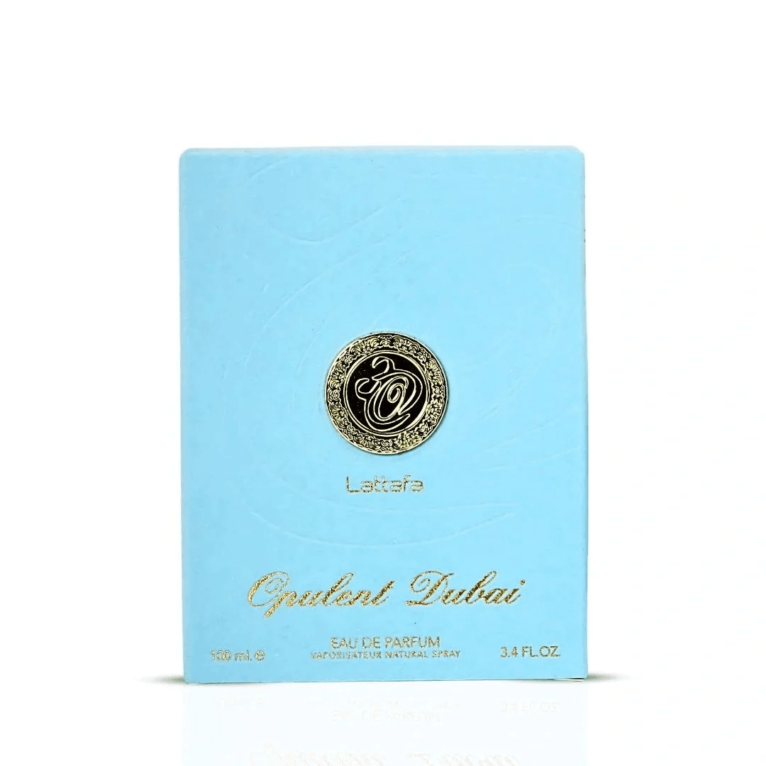 Lattafa Opulent Dubai for Unisex Eau de Parfum Spray, 3.4 Ounce